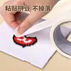 Fita Adesiva Especial para Papel Branco de Mascaramento para Arte com Miçangas, com Forte Adesão, Ferramenta Auxiliar para Arte com Miçangas, Passar a Ferro para Fixar a Forma Sem Deformação, Protege Moldes