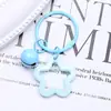 Chaveiro Pingente Estrela de Cinco Pontas Colorido em Acrílico Decoração de Case de Fone de Ouvido Dopamina Estilo Fresco Decoração de Bolsa de Casal