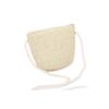 Bolso de hombro para niños, bolso de paja, monedero para niños, lindo bolso de paja combinable, bolso fresco para niñas con accesorios