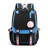 Mochila versátil y moderna de estilo coreano, ligera, duradera, para la escuela, el trabajo y actividades al aire libre, con colores contrastantes para niñas