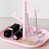 Espejo de Vestidor con Modelado de Orejas de Gato HD Giratorio Espejo de Dormitorio Escritorio Creativo Simple Espejo de Maquillaje de Escritorio para Niñas Venta al por Mayor