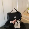 Bolso Mini Caja de Lujo Nicho Estilo Coreano, Bolso Clásico Simple de Cuero Genuino para Mujer, Bolso Pequeño Cruzado, Bolso para Teléfono de Piel de Vaca