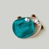 Sombrero de otoño e invierno para niños, estilo coreano ins, boina de punto para niños y niñas, oso de dibujos animados, sombrero de lana para bebé