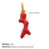 Moda Europea y Americana Estilo Vacaciones de Verano Concha Corazón Multi-elemento Colgante DIY Chapado en Oro de 18K Versátil Accesorios Dopamina