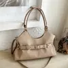 Elegante y lujosa bolsa de axila con un diseño único, una bolsa de mano retro nueva y de alta calidad con gran capacidad, perfecta para mujeres