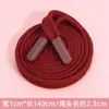 Venda Direta de Fábrica de Cordões para Cintura para Calças Esportivas Masculinas e Femininas, Moletons Estudantis e Chapéus; Corda Colorida de Poliéster-Algodão de Camada Dupla