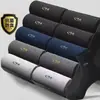 Calcetines para Hombre, Calcetines de Primavera y Verano para Hombre, Calcetines de Media Pantorrilla, Absorbentes de Sudor, Transpirables, Anti-Olor, Calcetines de Negocios para Todas las Estaciones, Calcetines Anti-Olor
