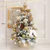 Set de Árbol de Navidad de Venta Caliente Transfronteriza Diseño de Escena Navideña Escritorio de Oficina DIY Accesorios Adornos