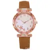 Reloj para Mujer Estilo Coreano Estudiante Simple Moderno de Moda Estrella de Mar Casual Cuarzo Reloj para Mujer Mismo Estilo Fabricante de Relojes Venta Directa