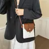 Bolsa Feminina 2026 Novo Estilo Bolsa Transversal Feminina Estilo Coreano Bolsa de Ombro Personalizada Bolsa Quadrada Pequena Simples Casual Bolsa para Celular Atacado