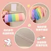 Gomas para el Cabello para Niñas 2026 Nuevas Bandas Elásticas de Colores para que las Niñas se Recojan el Cabello, Accesorios para el Cabello de Alta Elasticidad para Niñas Pequeñas