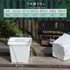 Vasos para Suculentas com Controle de Raízes, Vasos Quadrados de Plástico com Boca Quadrada para Rosas, Plantas Verdes, Caladiums, Lírios da Paz, Filodendros e Orquídeas Phalaenopsis