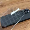 Adecuado para teléfono móvil Apple iPhone15 película templada UV de curvado en caliente protección de película templada transparente de alta transparencia Apple 15Pro