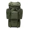 Mochila de senderismo exterior de gran capacidad de 65L, tela Oxford resistente al desgaste e impermeable, adecuada para trekking de larga distancia y camping
