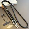 Cordón Ajustable para Teléfono, Correa de Gama Alta, Largo, Duradero, Metal, Exterior, Retráctil, Cámara, Clip Sencillo