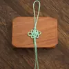 Hongyu No. 72 Mini Marcadores de Página Coloridos Hechos a Mano Accesorios de Nudo de Jade Nudo Chino Tejido 10