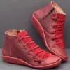 Botines Martin para mujer, talla grande, estampado de leopardo, zapatos de invierno, botines cortos de estilo europeo y americano de media caña planos, modelo nuevo, cálidos, Wish