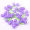 Dulce Flor de Tulipan Termoencogible Ramo de Flores Accesorios para el Cabello Accesorios DIY Bolsa de Materiales Hechos a Mano Mayoreo
