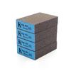 Bloque de Lija Esponja Personalizado de Fábrica, Bloque de Lija Esponja Altamente Elástico de Cuatro Lados para Pulir, Bloque de Lija Esponja Azul Biselado