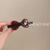 Acetato Texturizado Nuevo Esquema de Color Pasador de Pelo con Lazo Tridimensional Pinza de Resorte Nuevo Estilo Chica Dulce Accesorio Versátil para el Cabello