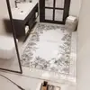 Alfombrilla de piso de tierra de diatomeas estilo bohemio para entrada y recibidor, antideslizante, resistente a la suciedad, resistente al desgaste, absorbente de agua, secado rápido
