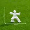 Micro Paisaje Dibujos Animados Figura de Tai Chi Muñeca Linda Decoración DIY Creativa Accesorios Adornos Pequeños para Coche Escritorio