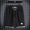 Shorts Waffle de Verão Masculino Casual Tendência Calças Versáteis Calças Juvenis com Cadarço Novo Estilo Calças de Roupa Externa