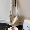 Nova Bolsa de Ombro Grande Capacidade Estilo Chinês, Nova Bolsa de Axila Bordada com Paisagem Estilo Chinês, Bolsa Tote Simples para Mulheres
