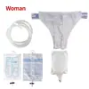 Orinal de Silicona para Hombres, Orinal a Prueba de Fugas para Cama de Ancianos, Bolsa de Recolección de Orina para Adultos, Catéter Urinario Femenino al por Mayor
