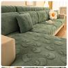 Funda de Sofá Invierno Nueva Juego Completo Cubierta Universal Todo Incluido Funda de Sofá de Felpa Engrosada Cubierta Protectora Anti-Arañazos de Gato