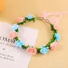 Accesorios coreanos para el cabello de novia anillo de cabeza de estrella corona de guirnalda para fotos de viaje tocado diadema para adultos venta al por mayor