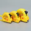 Fabricante Produce Cinta Métrica Personalizada 2.3m 5.75m 10m Ojo de Pez Amarillo Cinta Métrica de Acero Bajo Precio