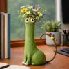 Artículo Popular en Sitios Web Independientes: Florero Hecho a Mano con Forma de Gato Original