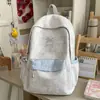 Nova Mochila Estilo College para Estudantes do Sexo Feminino, Grande Capacidade, Leve, Mochila Simples e Casual para Alunos do Ensino Fundamental, Médio e Superior