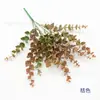 Mango pequeño de plástico para atar ramas largas de eucalipto, plantas artificiales, follaje falso, plantas verdes simuladas para arreglos florales y paredes de fondo decorativas