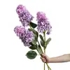 Flores de hortensia artificiales, decoraciones florales de alta gama para sala de estar y mesa de comedor, arreglos florales, accesorios de decoración de bodas