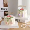 Decoración para Pastel Día de las Madres 2026 Topper de Madera con Forma de Corazón para Mamá Adorno para Postre Decoración de Ramo de Flores para el Día de la Mujer