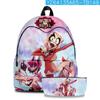 Novo Produto Transfronteiriço Hell Inn Hazbin Hotel Periférico Estudante Mochila Escolar Conjunto Estojo
