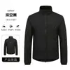Roupa de Proteção Solar com Logo Personalizado, Roupa de Trabalho para Esportes ao Ar Livre de Verão, Roupa de Ciclismo com Gola Alta Masculina, Jaqueta de Proteção Solar de Secagem Rápida