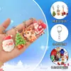 Amazon Navidad Acrílico Llavero Colgante Bolso Colgante Llavero Anciano Muñeco de Nieve Regalo Comercio Exterior