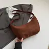 Ruien Bolsa Grande para Dumpling Feminina Estilo Coreano Moda Retrô Bolsa de Ombro Único 2026 Nova Elegante Nicho Bolsa de Axila