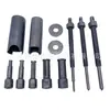 Herramienta para desmontar cojinetes de caja de motocicleta, extractor de cojinetes de batería de automóvil, extractor de código La Mala