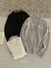 26 Ropa de Mujer de Principios de Primavera Suéter de Lana Puyuan de Moda Versátil Pura Deseo Malla con Lazo Suéter Tejido 100% Lana