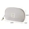 Bolsa Cosmética de Malla de PVC Engrosada Nueva 2025, Bolsa Estuche de Almacenamiento de Maquillaje a la Moda, Bolsa Portátil para Maquillaje y Artículos de Tocador