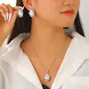 Conjunto de Joias Pérola Irregular Barroca Transfronteiriça Europeia e Americana para Mulheres, Colar de Alta Qualidade, Brincos, Anel, Pulseira, Gargantilha