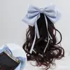 Grampo de Cabelo com Laço Curto para Mulheres, Moderno, Elegante e Versátil, Presilha Superior na Parte de Trás da Cabeça, Acessórios Diários para Perucas de Crianças