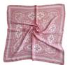 Lenço de seda de amoreira para mulheres primavera e verão estilo pintura a óleo floresta de bétulas brancas lenço quadrado pequeno de 70 cm lenço decorativo atacado