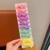 Goma Elástica para Coleta Alta de Niña No se Deforma, Lazo para el Cabello Infantil, Anillo para el Cabello, Alta Elasticidad, Cuerda Duradera para Atar el Cabello