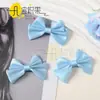 Accesorios de Lazos de Cinta de Poliéster en Stock, Caja de Regalo de Corbata Doble, Decoraciones para Zapatos y Sombreros, Accesorios de Cinturón Hechos a Mano
