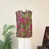 Zhi LiNovo Top Ao Dai Elegante Retrô Estilo Chinês, Estilo Nacional 2026 Novo Modelo de Verão, Cheongsam Melhorado com Gola Alta para Mulheres